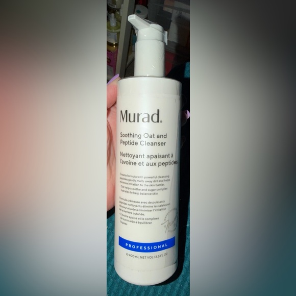 Murad Soothing Oat and Peptide Cleanser - 400ml. New